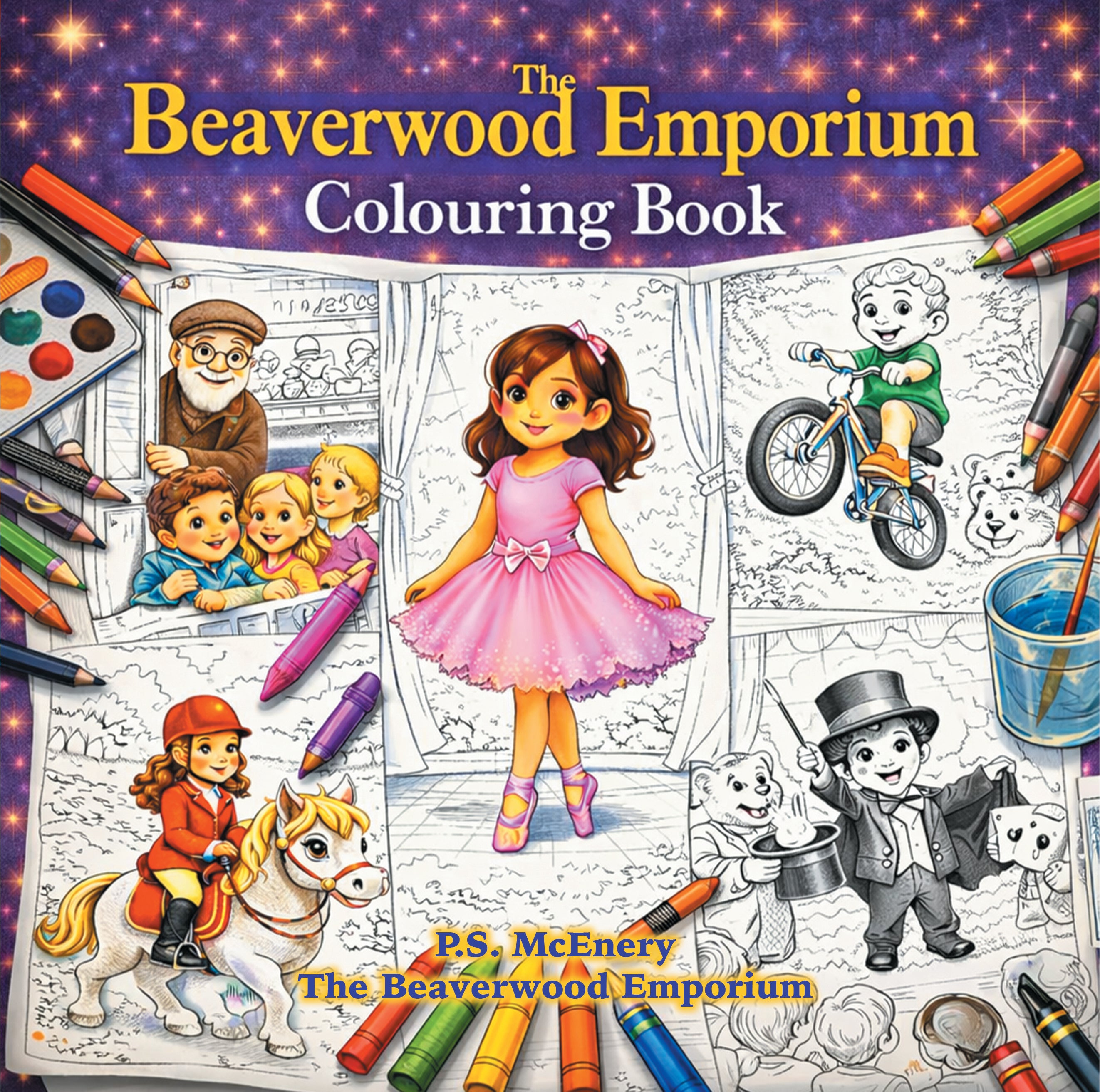 The Beaverwood Colouring Book (Series 1)